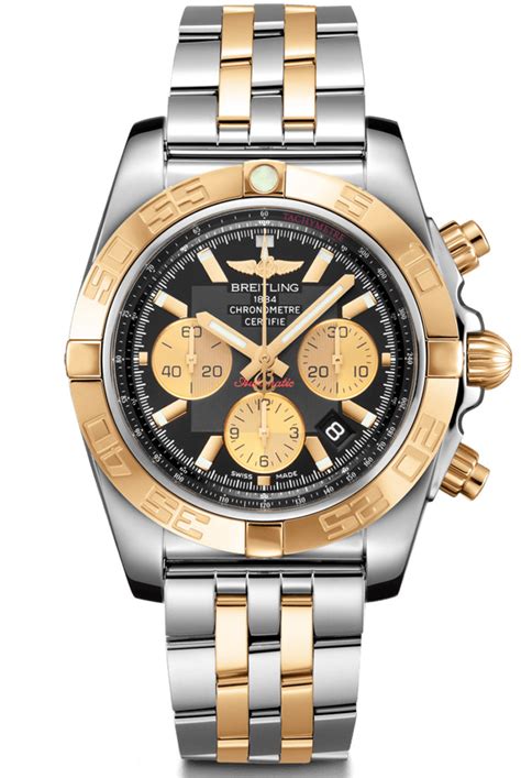 breitling chronomat chronograph dual time stainless|Breitling Chronomat 44 retail price.